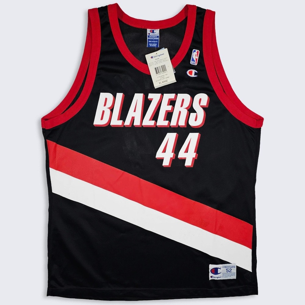 Portland Trail Blazers Vintage 90s Brian Grant Champion Basketball Jersey